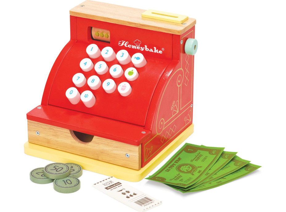 Le Toy Van Pokladna červená