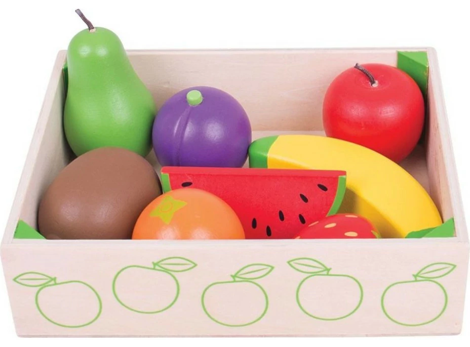 Bigjigs Toys Krabička s ovocem