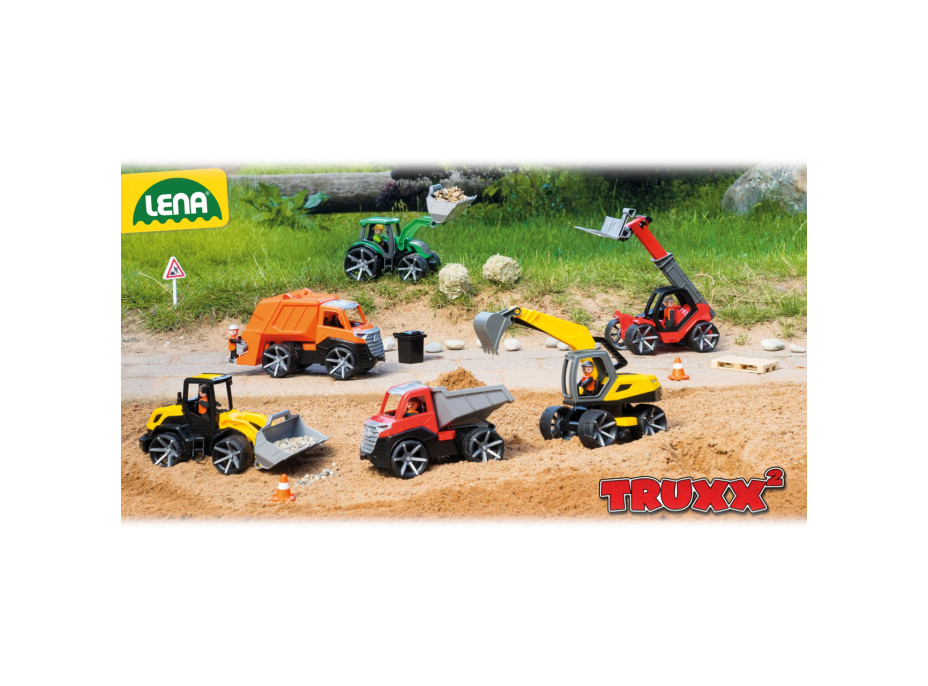 Lena TRUXX 2 Traktor, ozdobný karton