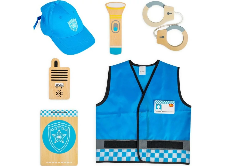 Bigjigs Toys Kostým policista