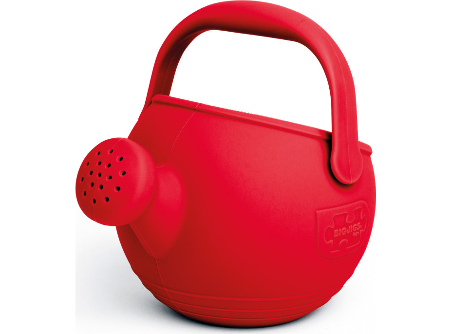 Bigjigs Toys Silikonová konvička červená Cherry