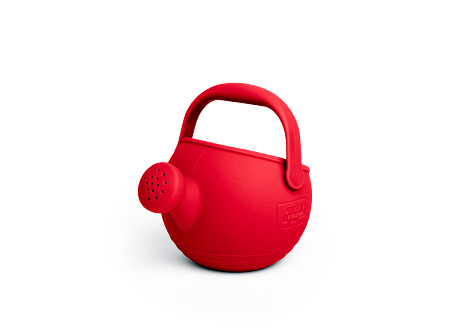 Bigjigs Toys Silikonová konvička červená Cherry
