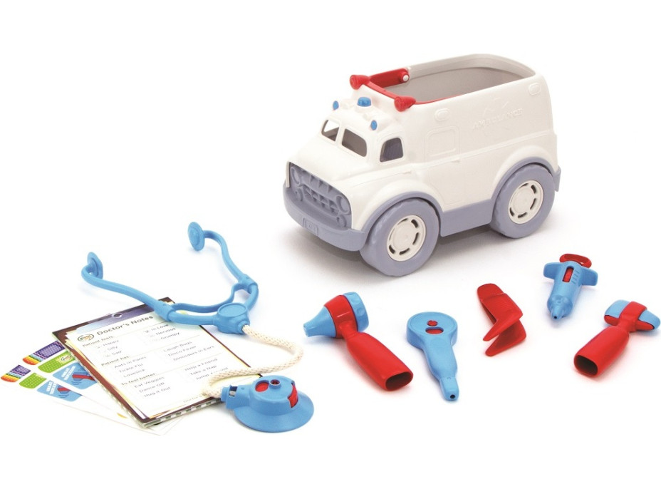 Green Toys Záchranka s lékařským vybavením