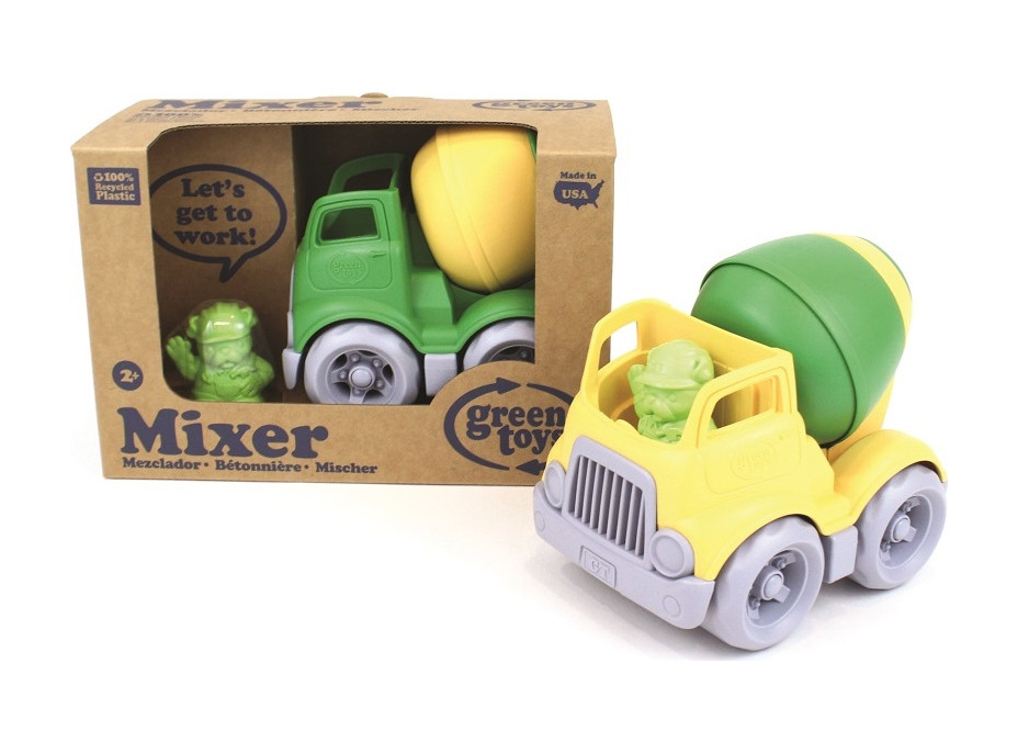 Green Toys domíchávač žlutý