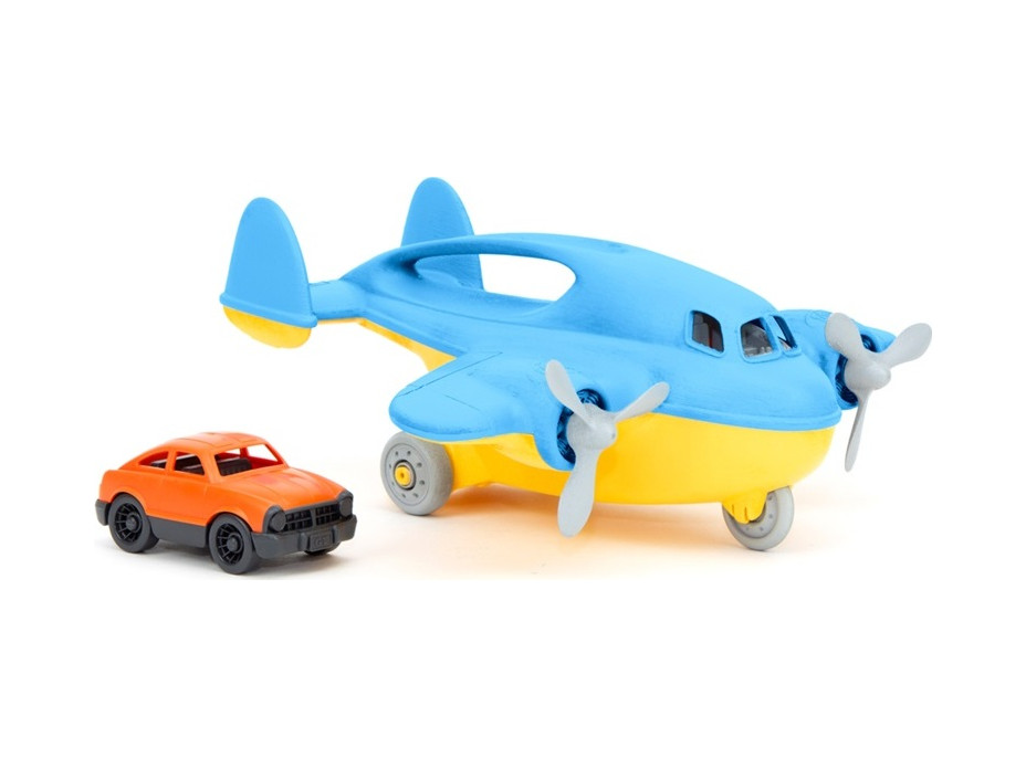 Green Toys Dopravní letadlo modré