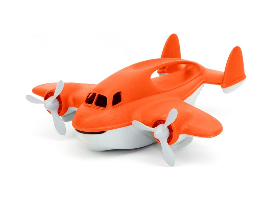Green Toys Požární letadlo oranžové