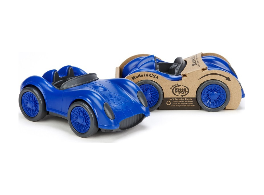Green Toys Modré závodní auto