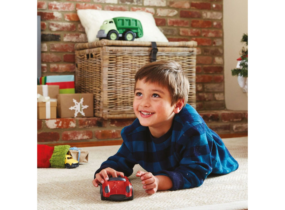 Green Toys Závodní auto červené
