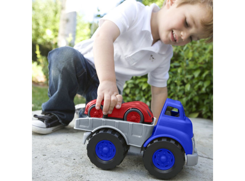 Green Toys Nákladní auto se závodním autem