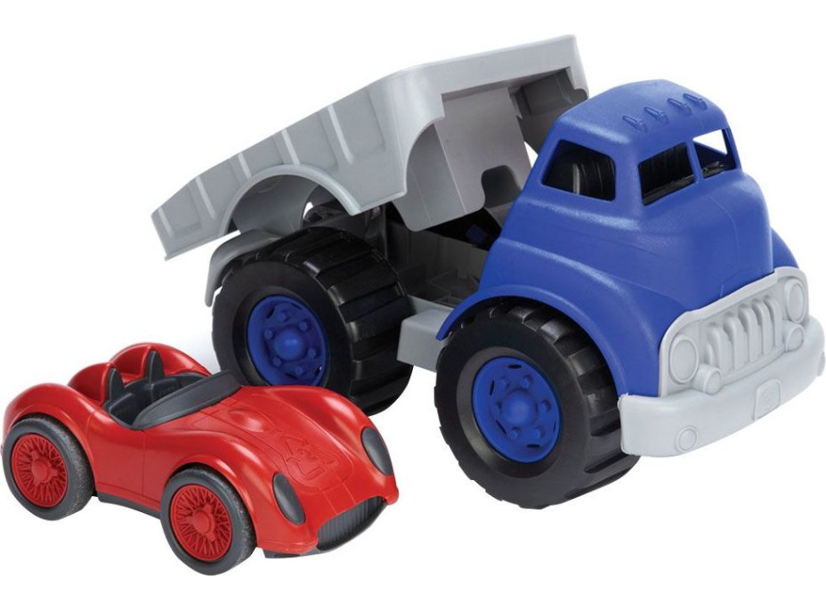 Green Toys Nákladní auto se závodním autem