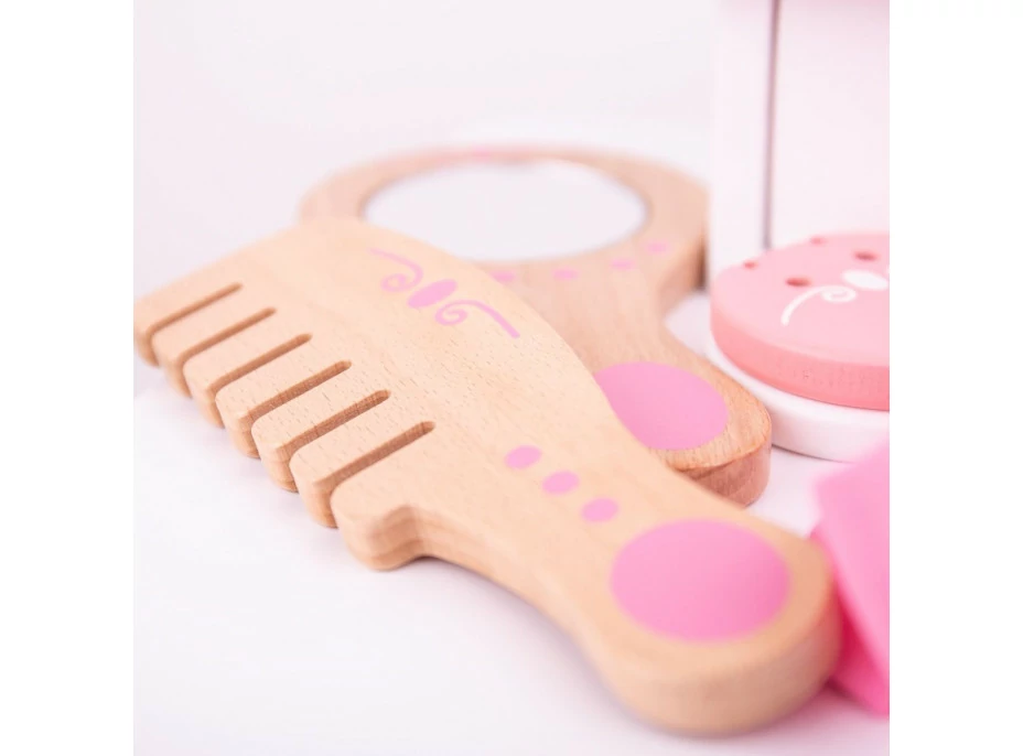 Bigjigs Toys Dřevěná kosmetická souprava