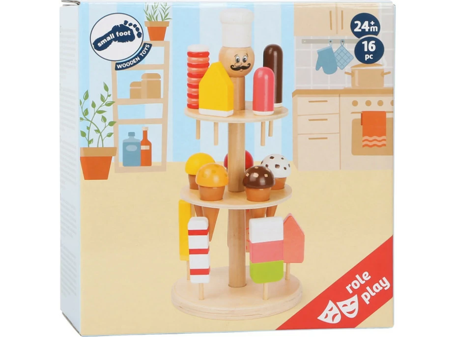 small foot Stojan se zmrzlinou Luigi Gelato