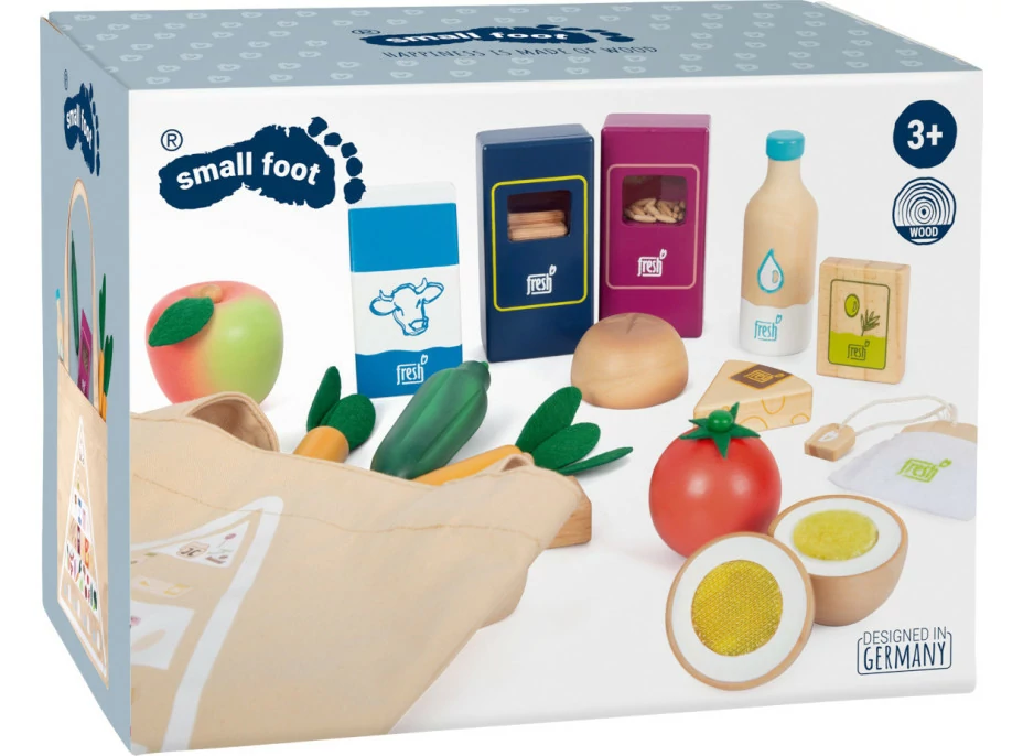 small foot Sada vegetariánských potravin Fresh