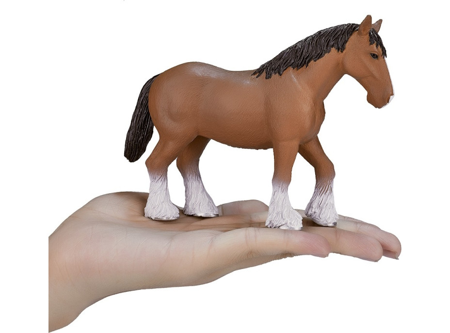 Mojo Kůň Clydesdale hnědý