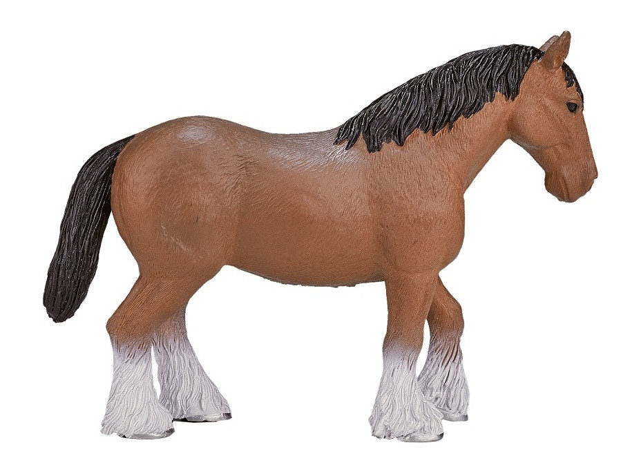 Mojo Kůň Clydesdale hnědý