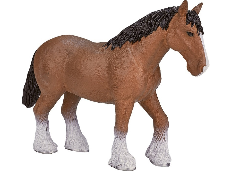 Mojo Kůň Clydesdale hnědý