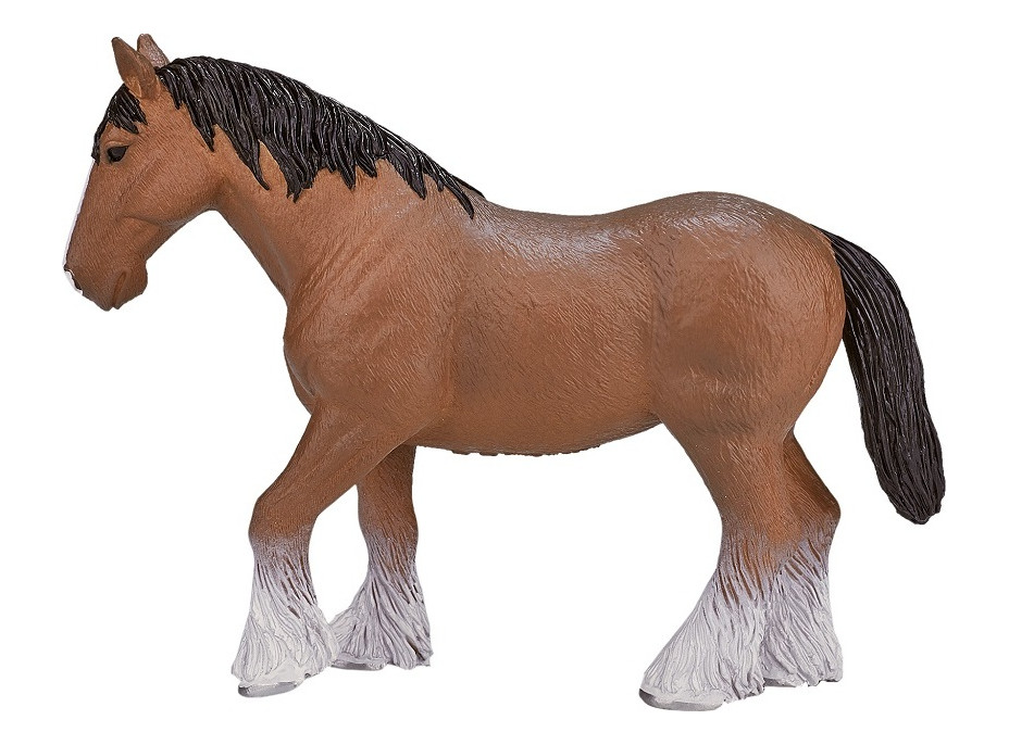 Mojo Kůň Clydesdale hnědý