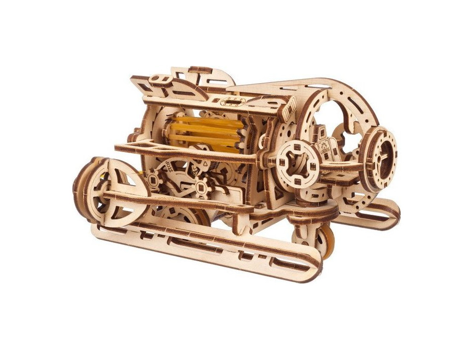 Ugears 3D dřevěné mechanické puzzle Steampunková ponorka