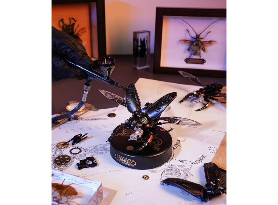 RoboTime 3D mechanické puzzle modelu Roháč obecný