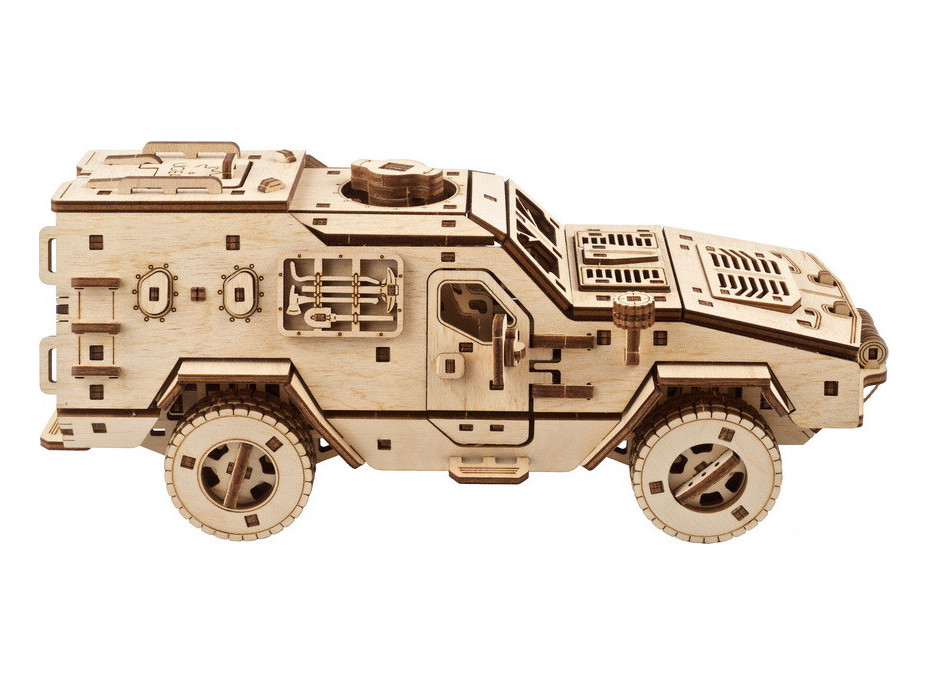 Ugears 3D dřevěné mechanické puzzle Dozor-B Combat Vehicle