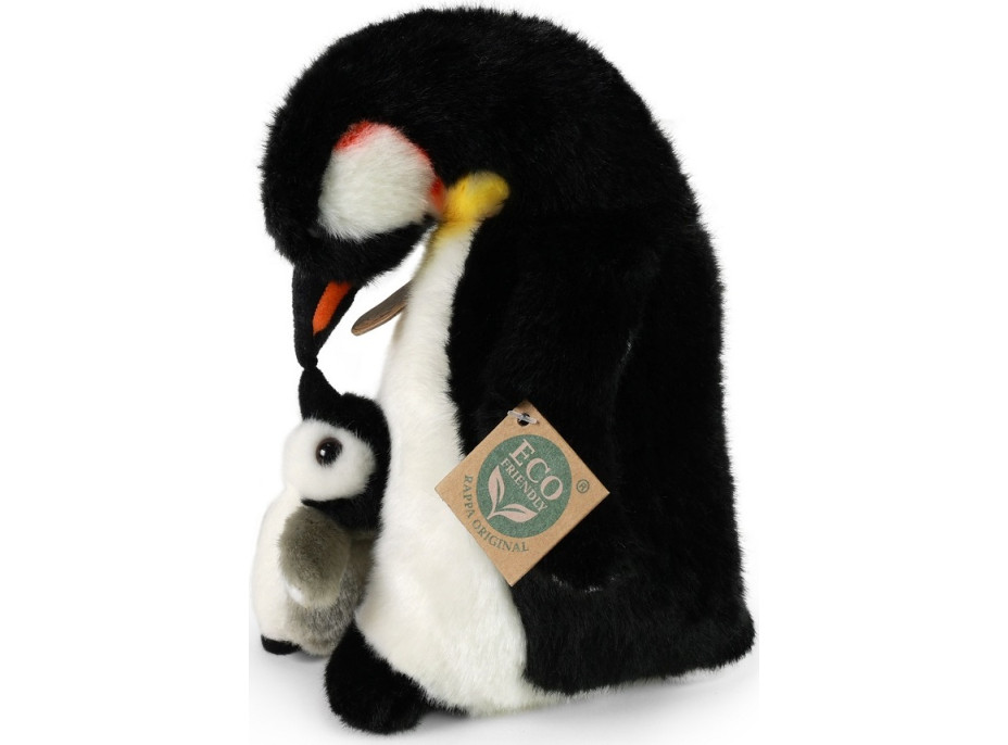 Rappa Plyšový tučňák s mládětem 22 cm ECO-FRIENDLY