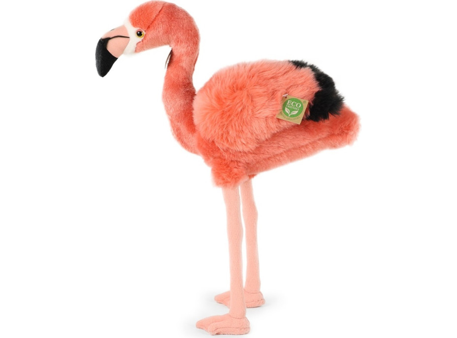 Rappa Plyšový plameňák 46 cm ECO-FRIENDLY