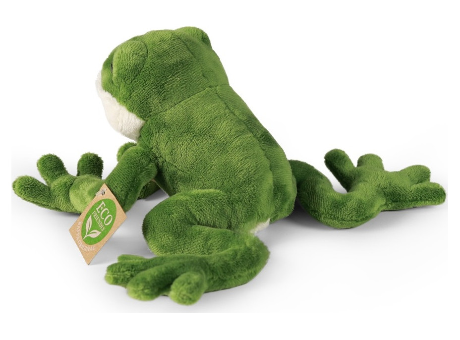 Rappa Plyšová žába 15 cm ECO-FRIENDLY