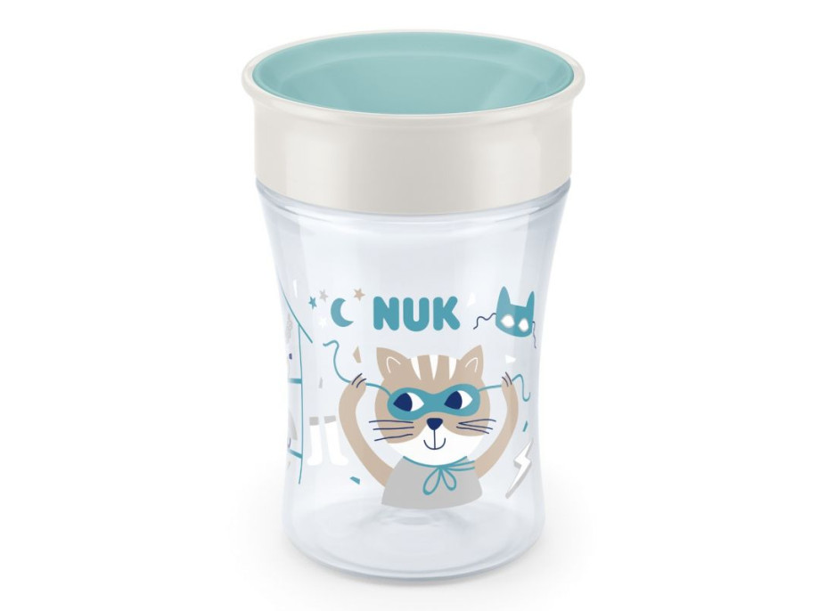 NUK hrnek Magic Cup s víčkem 230ml