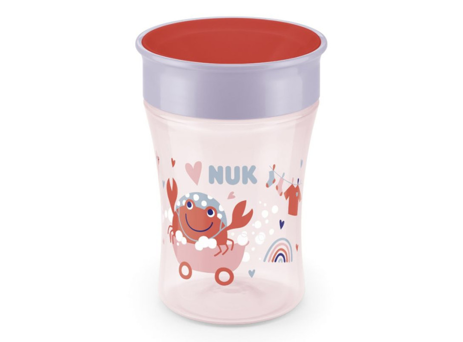 NUK hrnek Magic Cup s víčkem 230ml
