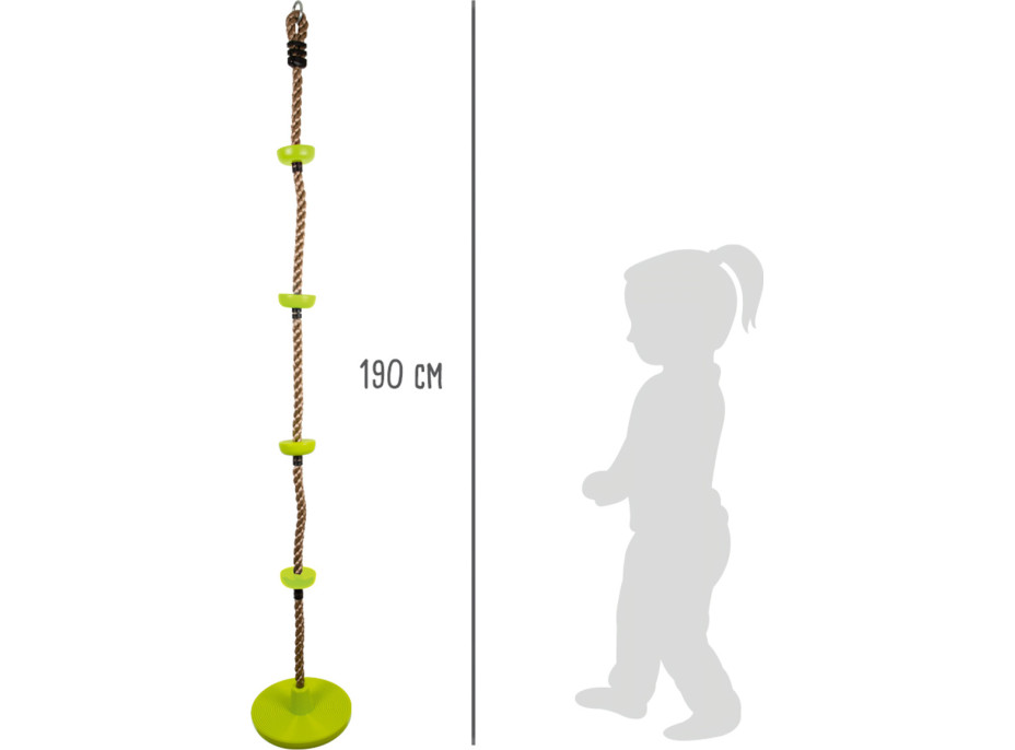small foot Šplhací houpačka 2v1