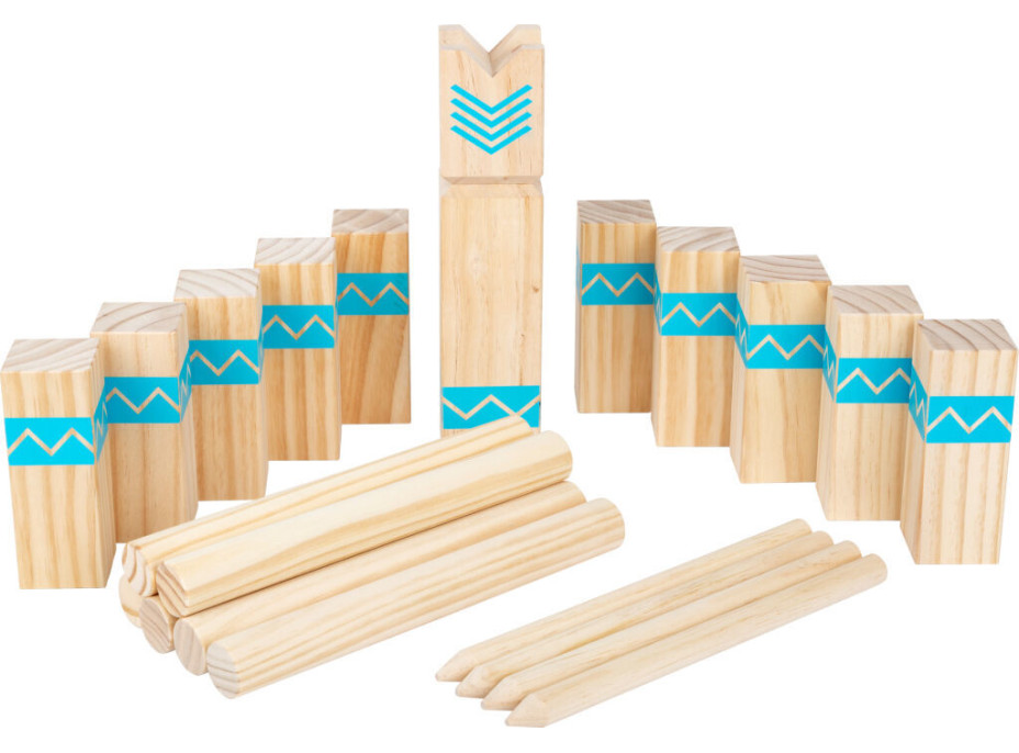 small foot Vikingské kostky Kubb