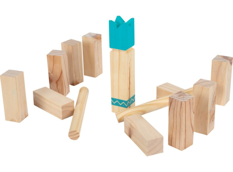 small foot Vikingské kostky Kubb Active