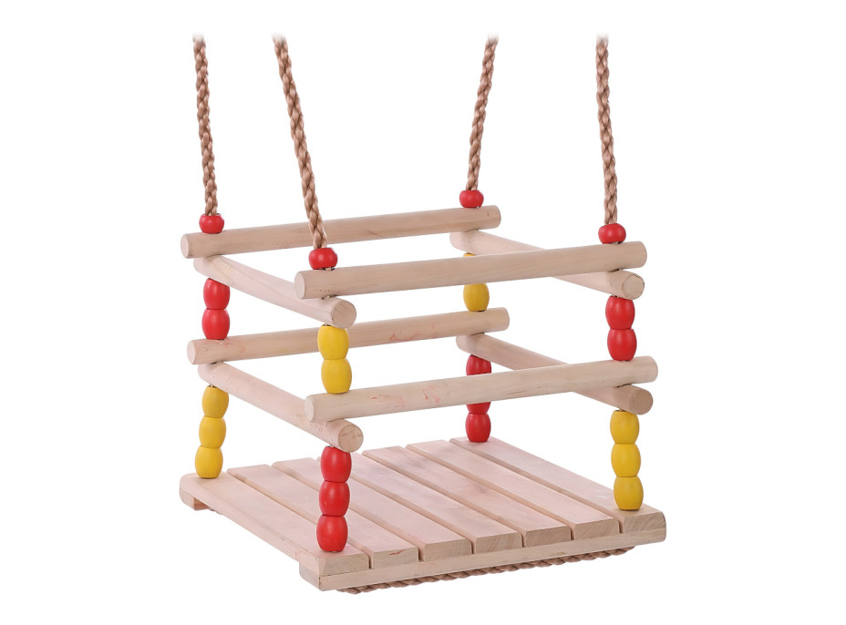 2Kids Toys Dětská dřevěná houpačka