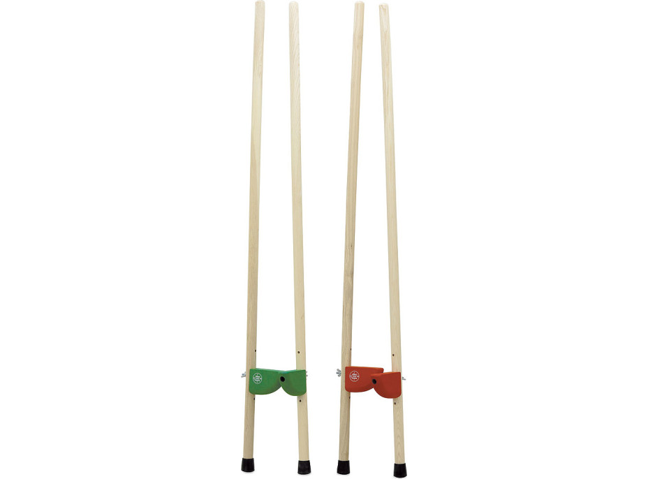 Vilac Dřevěné chůdy červené 130cm