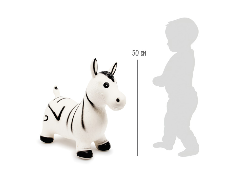 small foot Nafukovací hopsadlo zebra
