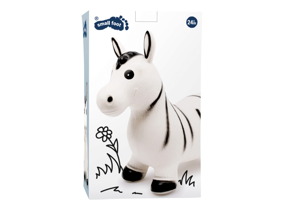 small foot Nafukovací hopsadlo zebra