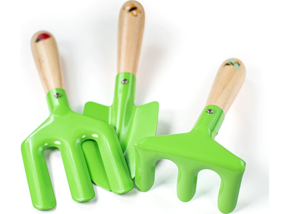 Bigjigs Toys Zahradnický set v přepravce
