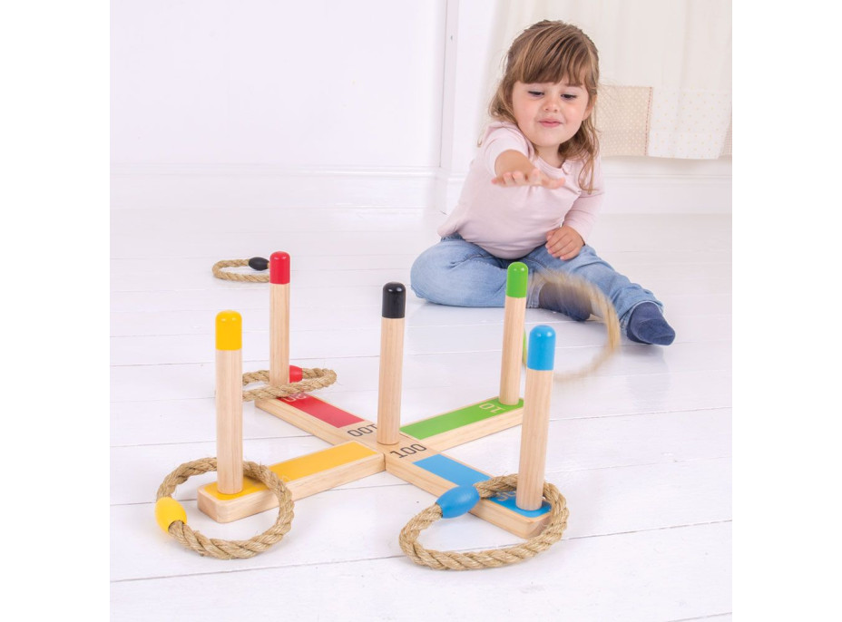 Bigjigs Toys Házení kruhů