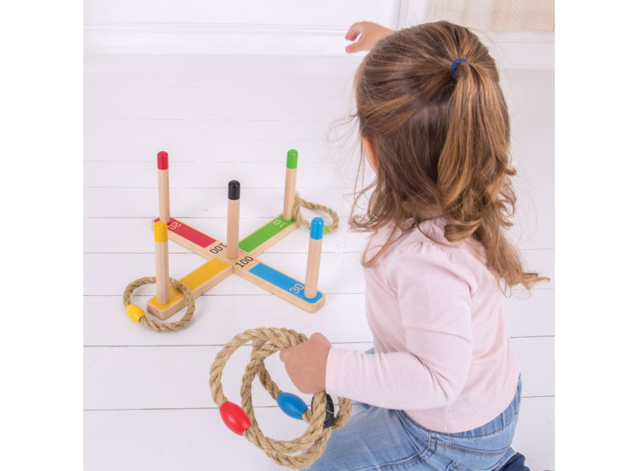 Bigjigs Toys Házení kruhů