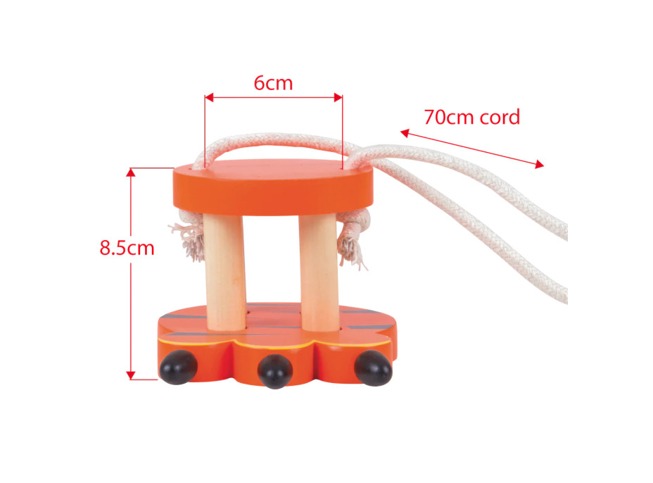 Bigjigs Toys Tygří tlapy