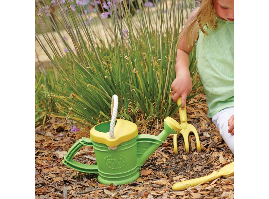Green Toys Zalévací konvička zelená