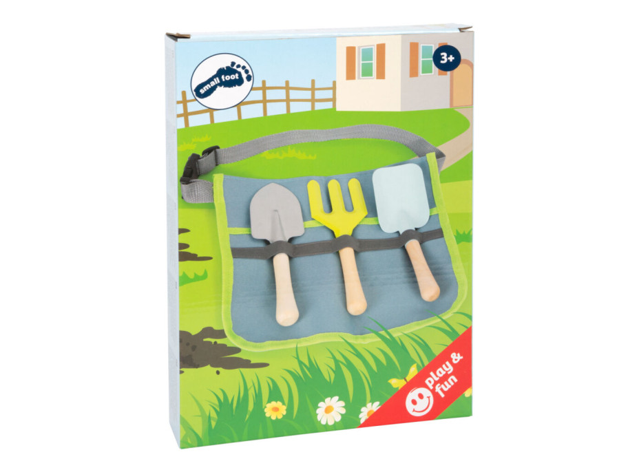 small foot Ledvinka se zahradnickým nářadím poškozený obal