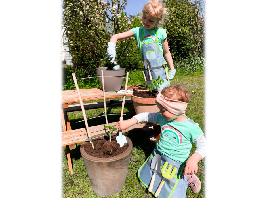 small foot Ledvinka se zahradnickým nářadím poškozený obal