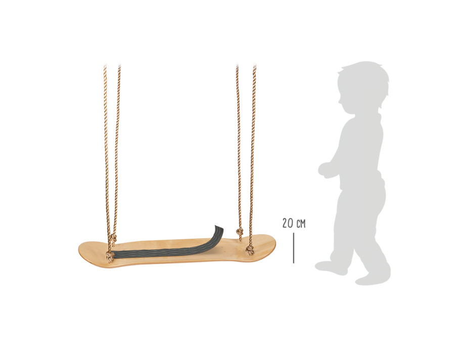 small foot Dřevěná houpačka Skateboard