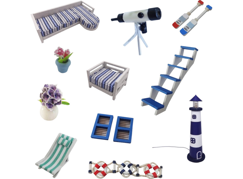 2Kids Toys miniatura domečku U Modrého pobřeží