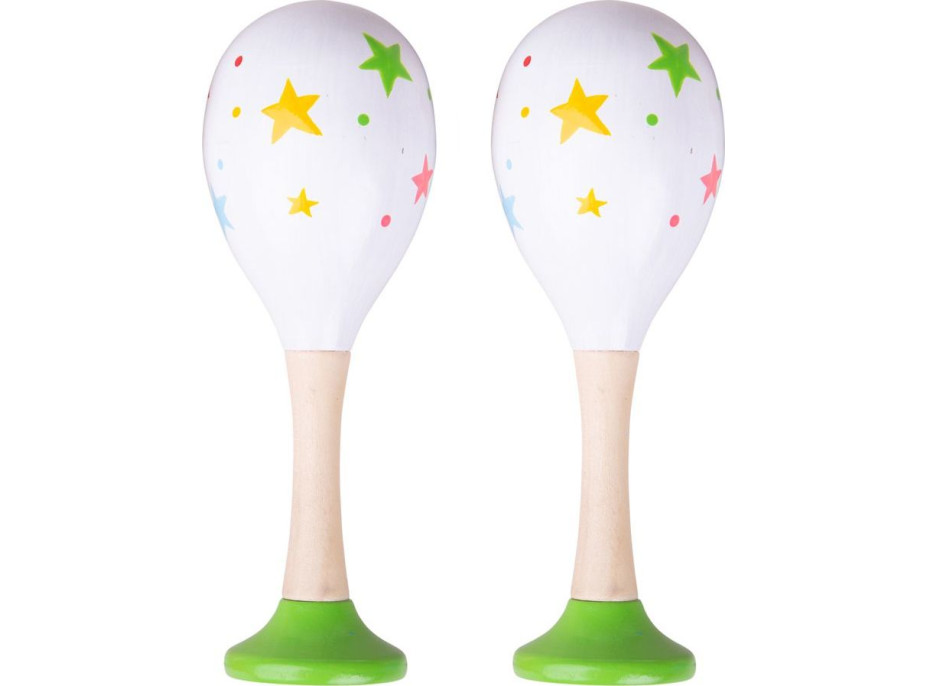 Bigjigs Toys Rumba koule hvězdičky Junior 2 ks