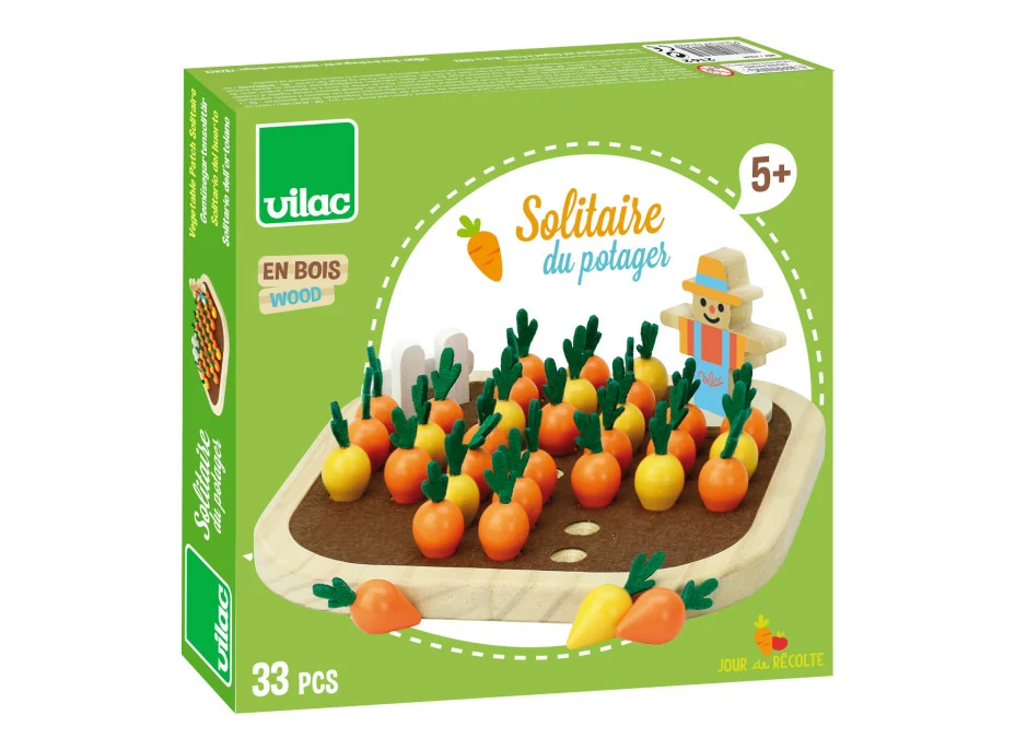 Vilac Zeleninová zahrádka solitaire