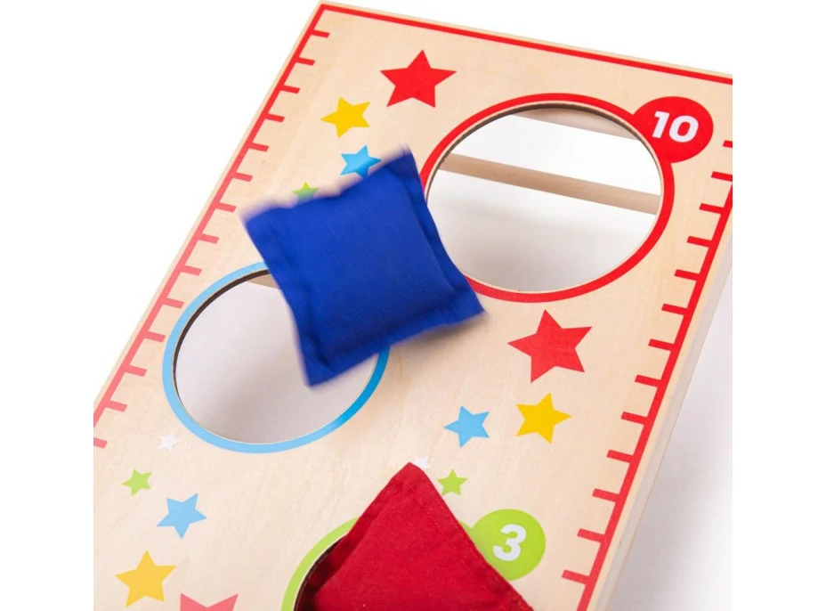 Bigjigs Toys Hra házení polštářky