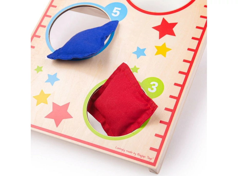 Bigjigs Toys Hra házení polštářky