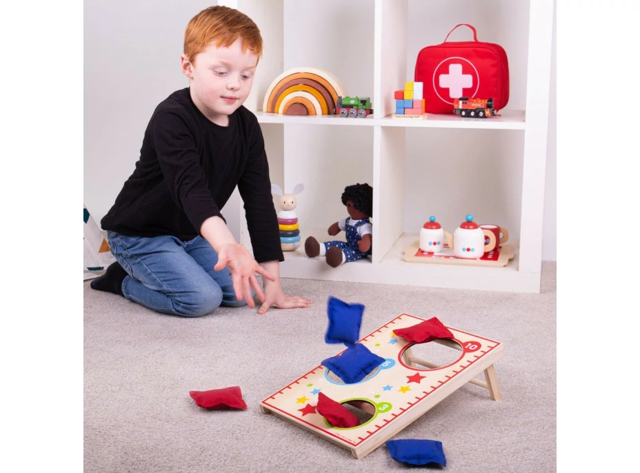 Bigjigs Toys Hra házení polštářky